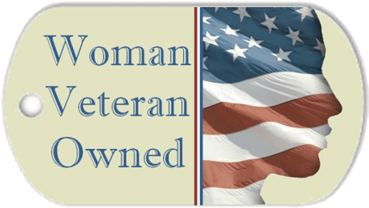 Woman Veteran Owned Business certification logo